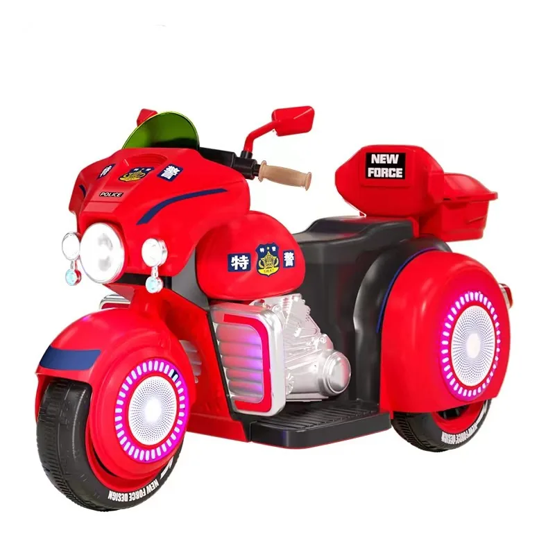Baby Police Kids Ride On Vehicle With Light And Sound - Image 2