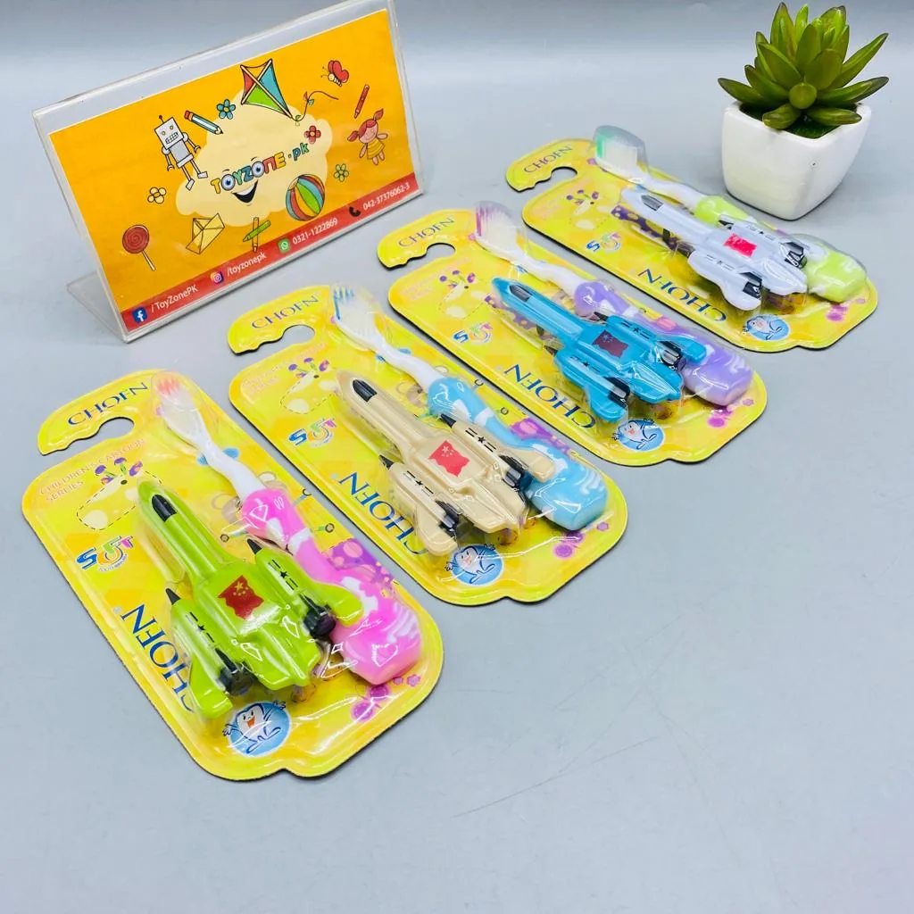 Baby Toothbrush With Airplane Toys - Image 2