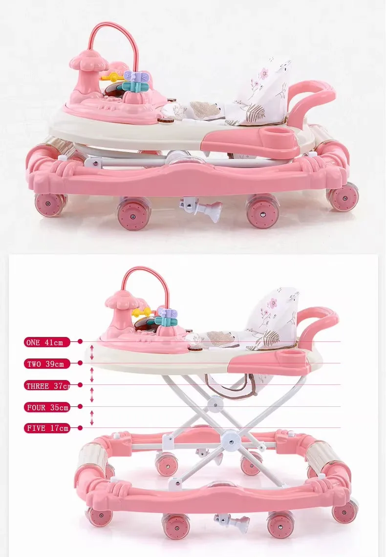 Multifunctional 3 in 1 Baby Walker with Rocker - Image 2