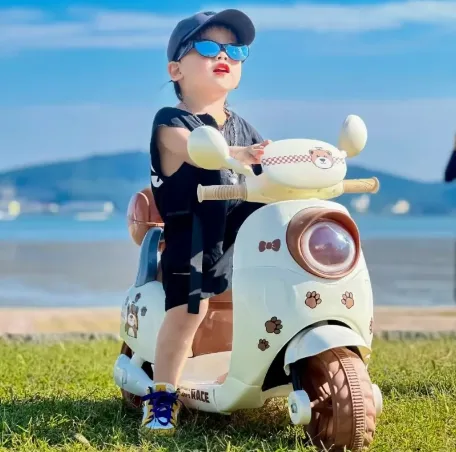 Bear Electric Ride On Scooter With Light And Sound
