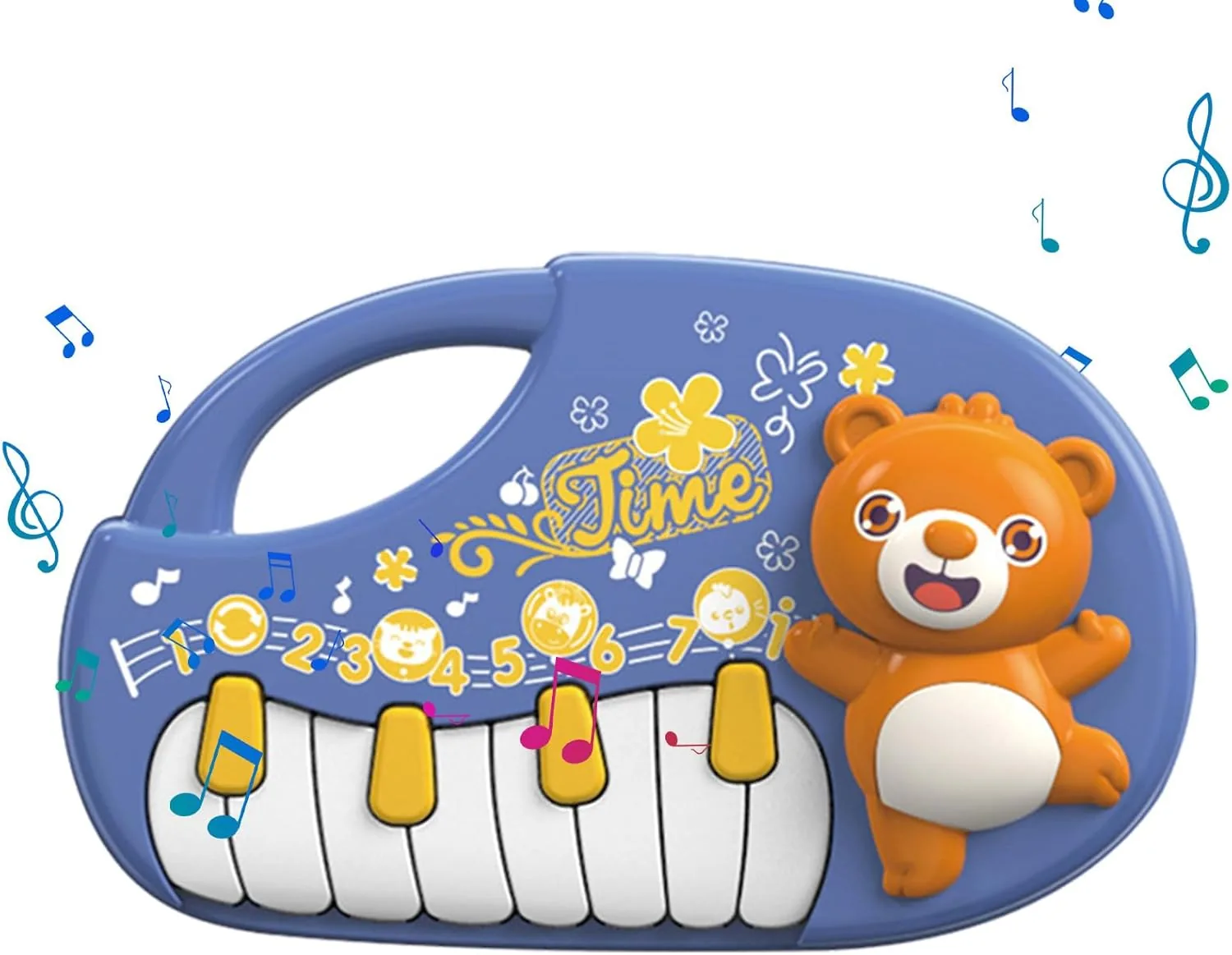 Bear Piano Keyboard With Light And Sound - Image 5