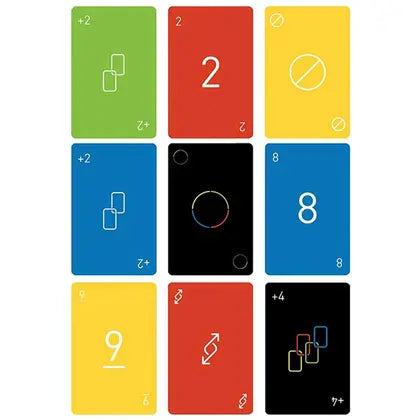 Black Special Edition UNO Card Family Game - Image 4