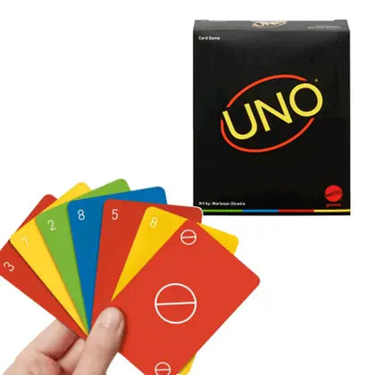 Black Special Edition UNO Card Family Game - Image 5