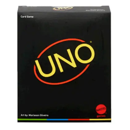 Black Special Edition UNO Card Family Game - Image 6