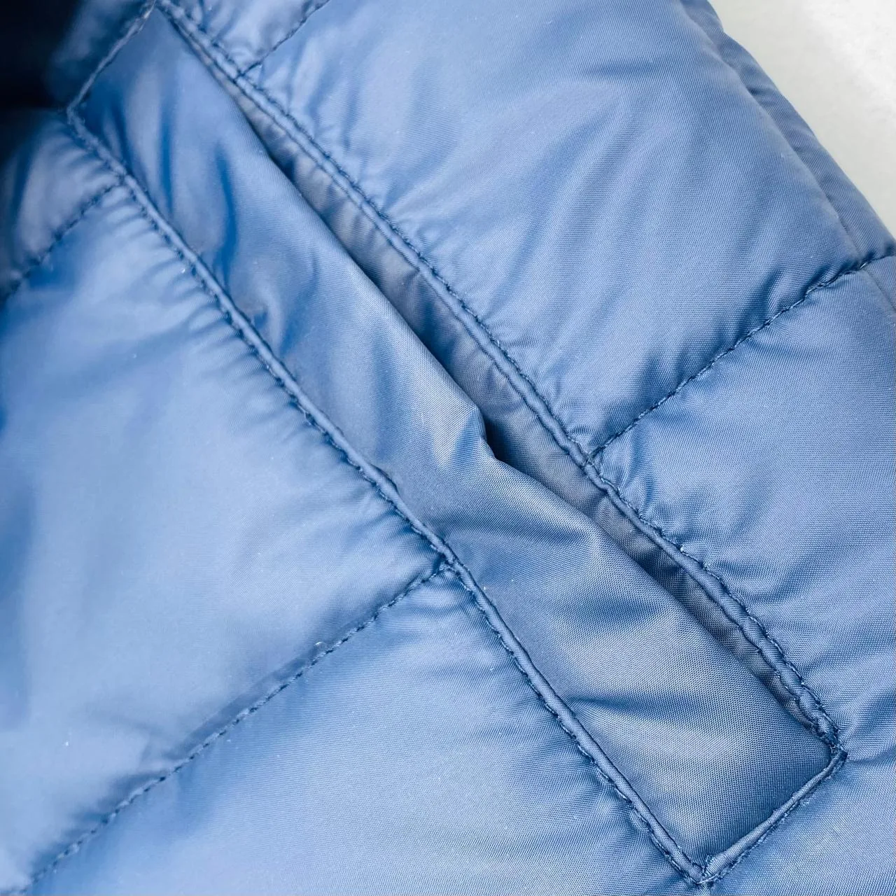 Blue Color Winter Puffer Jacket with 3 Pockets - Image 10