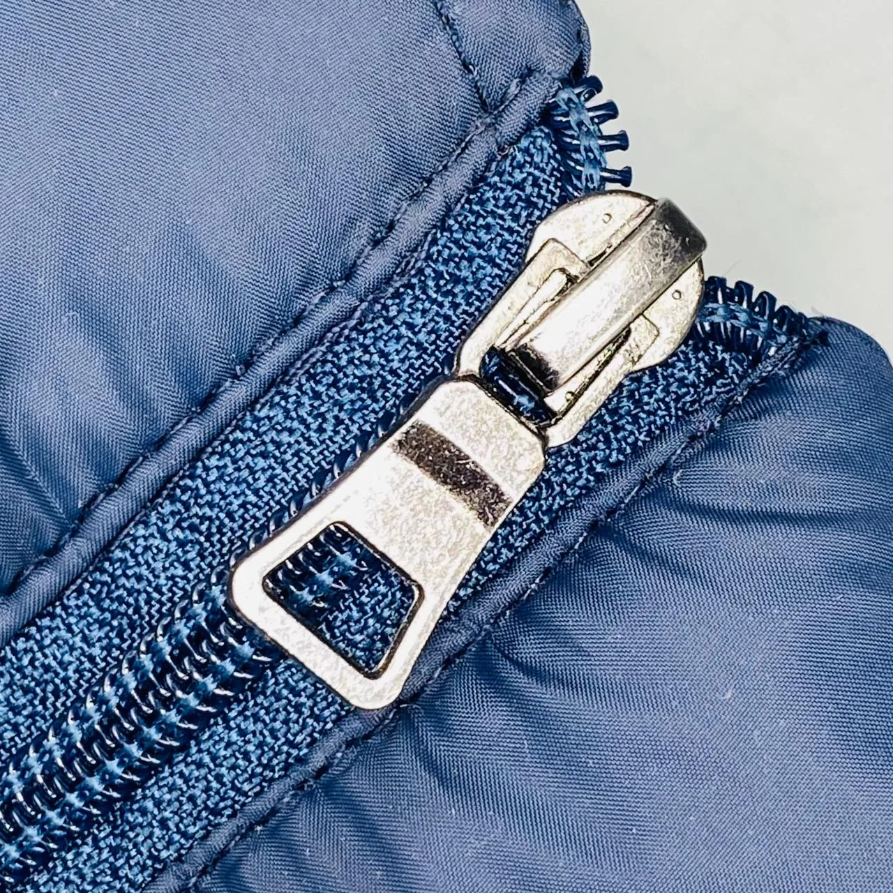 Blue Color Winter Puffer Jacket with 3 Pockets - Image 5