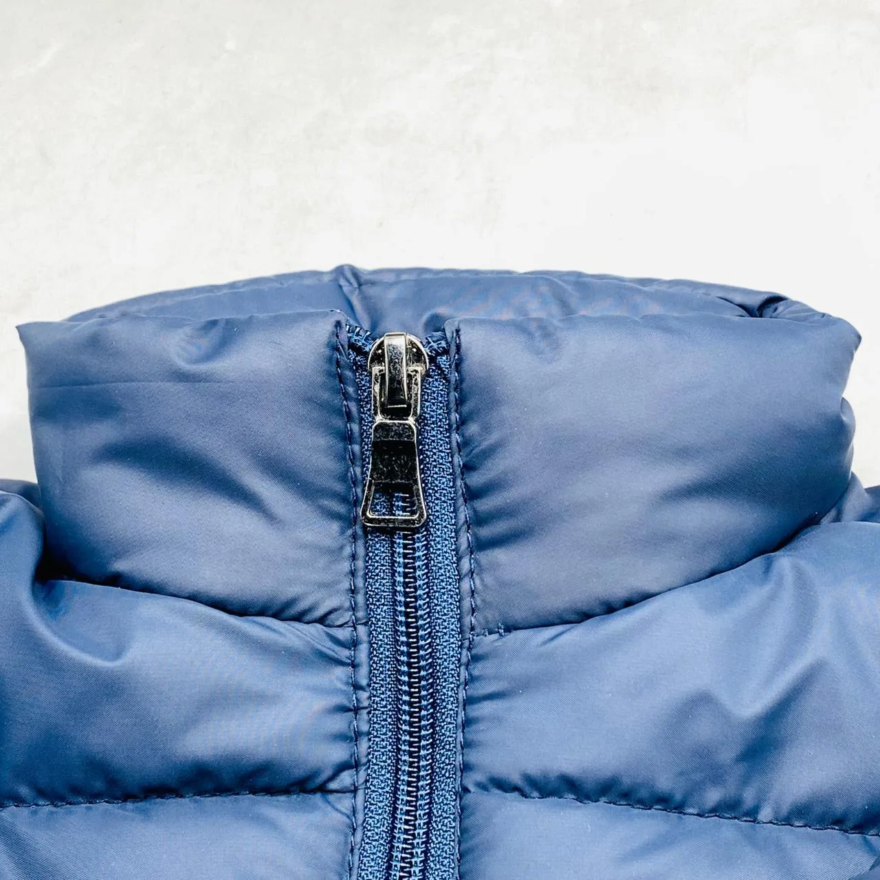 Blue Color Winter Puffer Jacket with 3 Pockets - Image 6