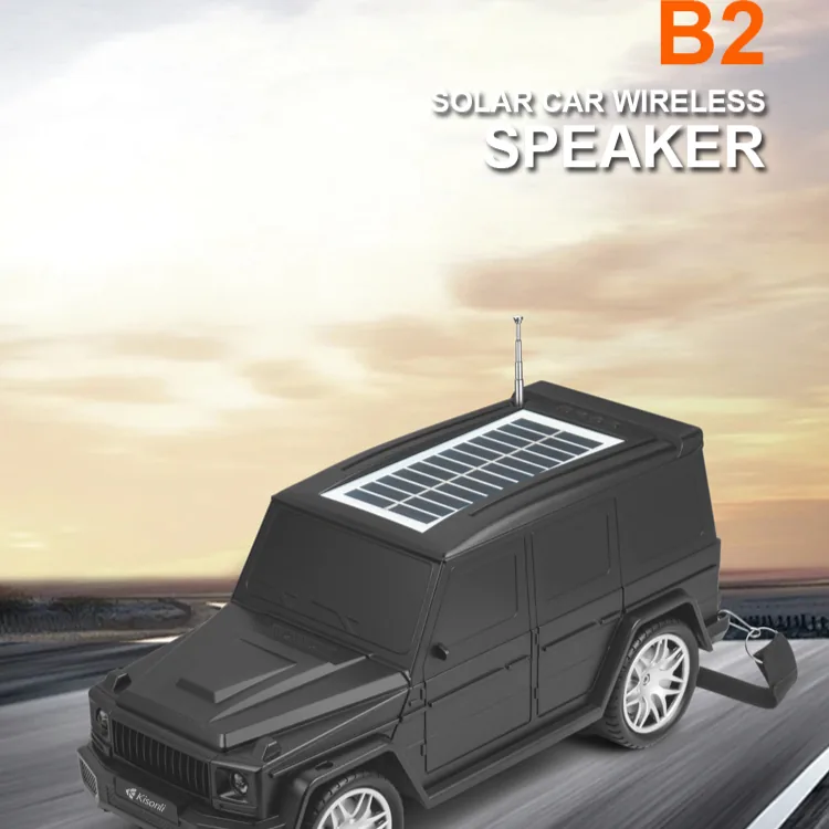 Blue Tooth Speaker Charge With Solar & USB Cable Model B2 - Image 3