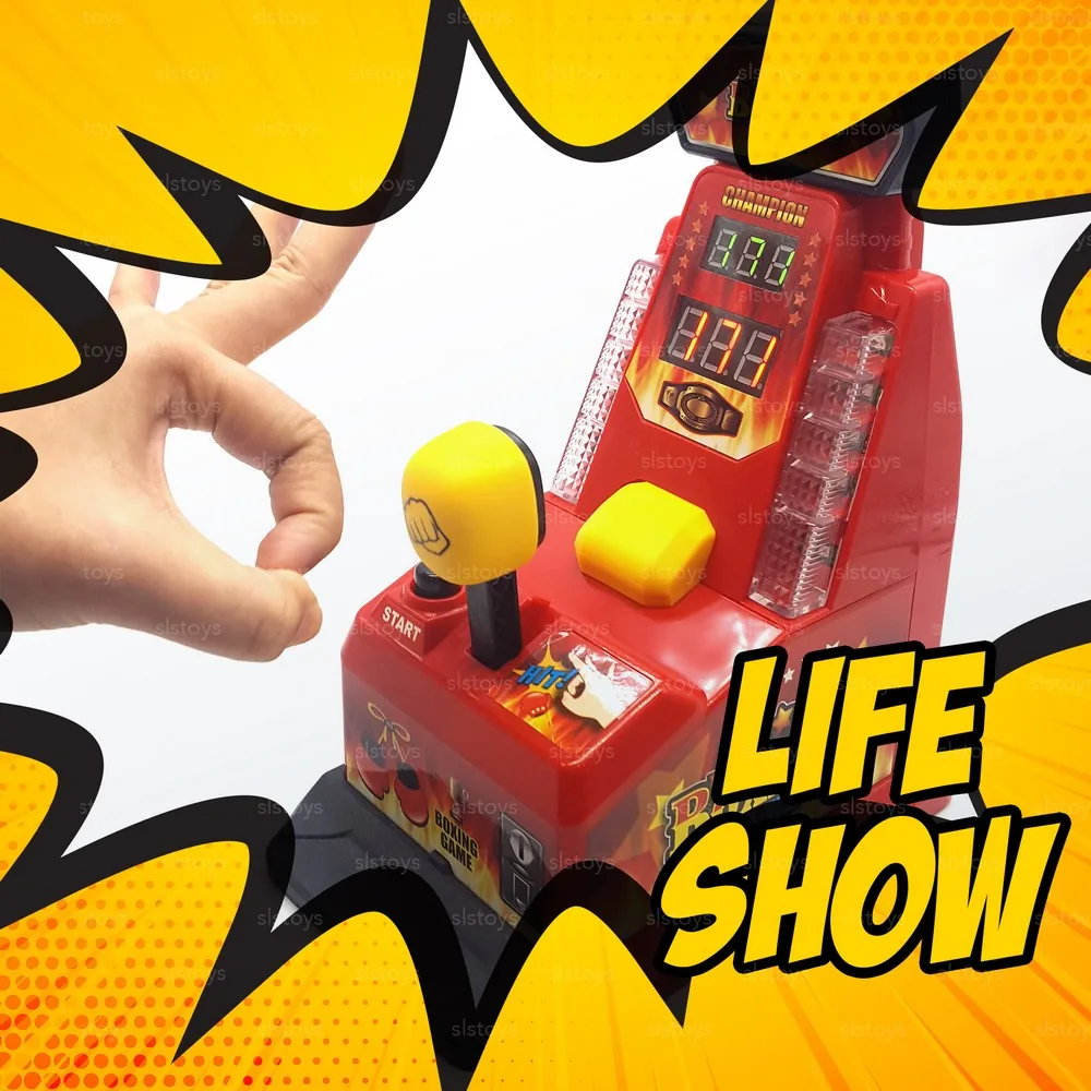 Boxing Club Flick Finger Punch Arcade Board Game - Image 2