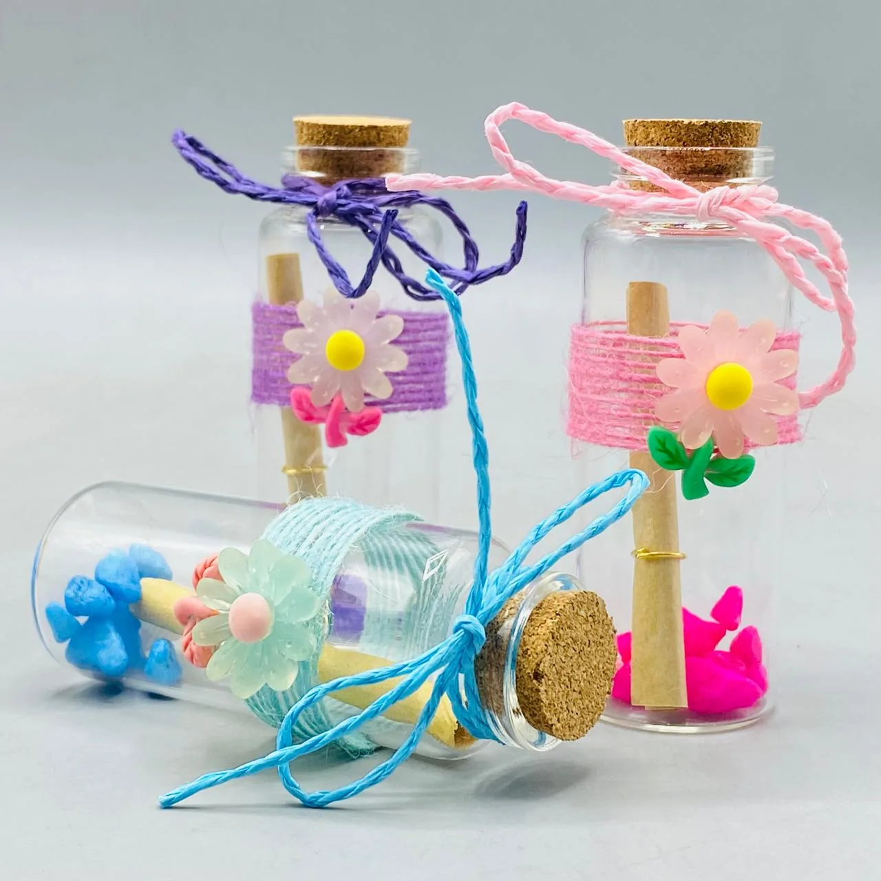 Sun Flower Message Bottle 1 Pcs