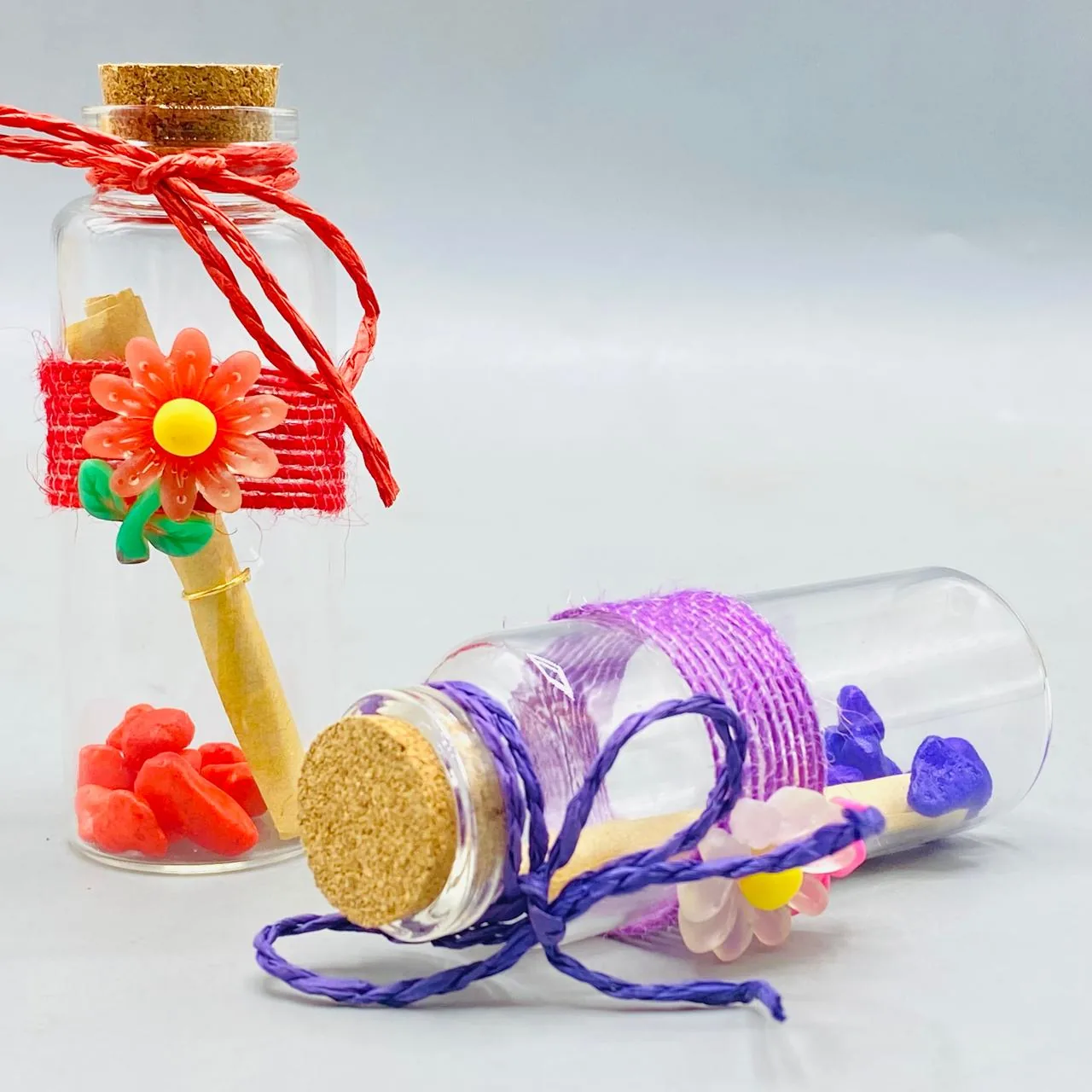 Sun Flower Message Bottle 1 Pcs - Image 4