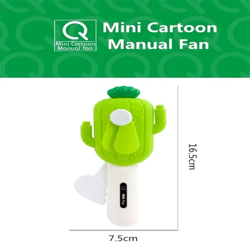 cactus hand press portable fan - Image 2