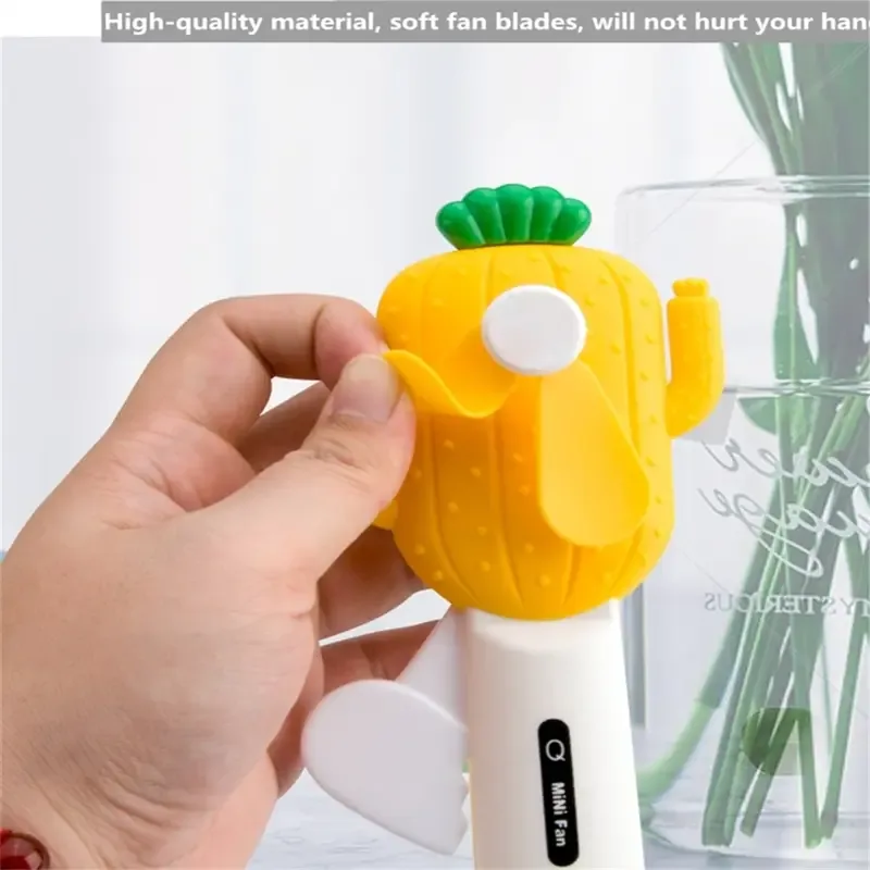 cactus hand press portable fan - Image 4