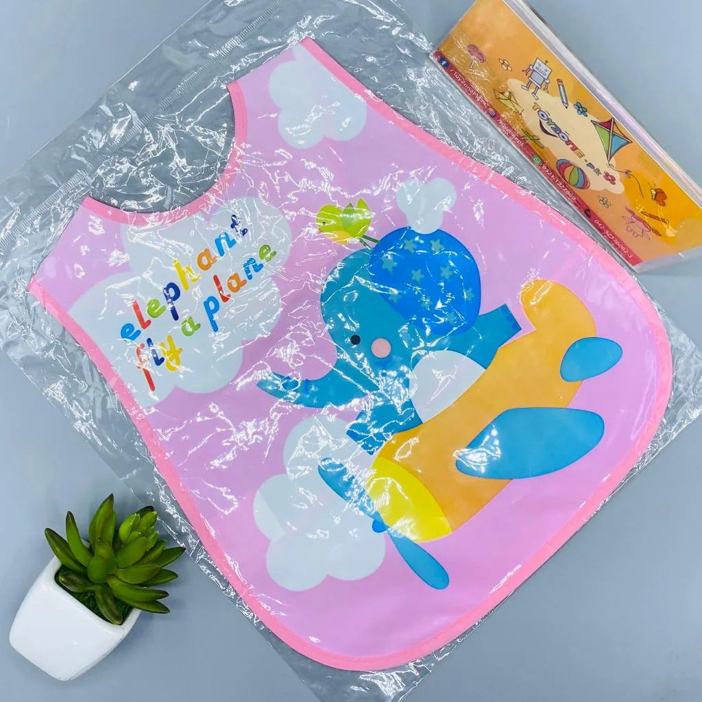 Cartoon Printed Feeding Baby Bib Assortment - Image 4