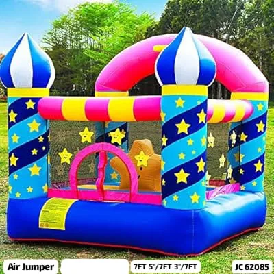 Castle Inflatable Jumping Bed Trampoline With Garden Park Swimming Pool - Image 6