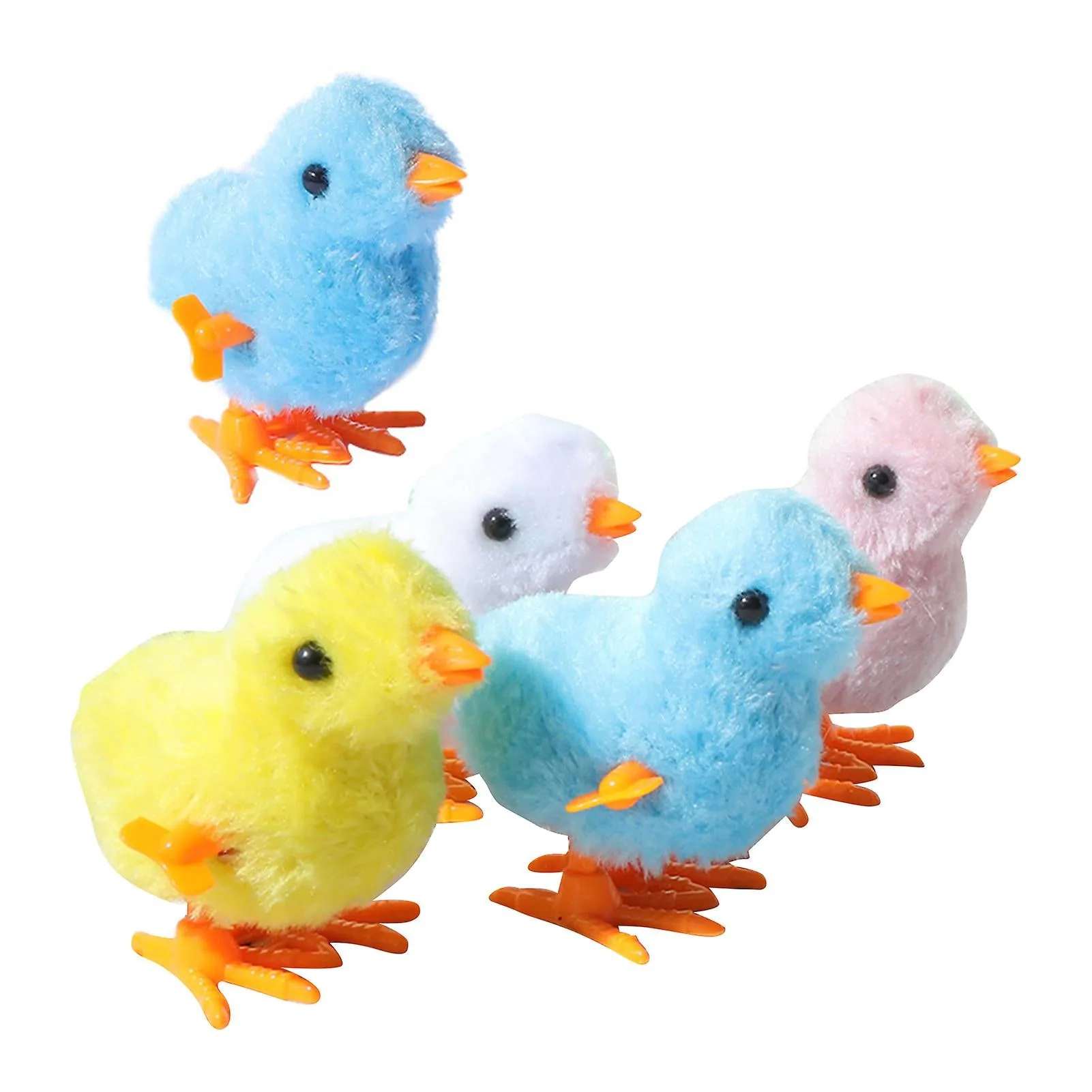 Jumping Chicken Wind up Clockwork Flipping Animal 2Pcs - Image 3
