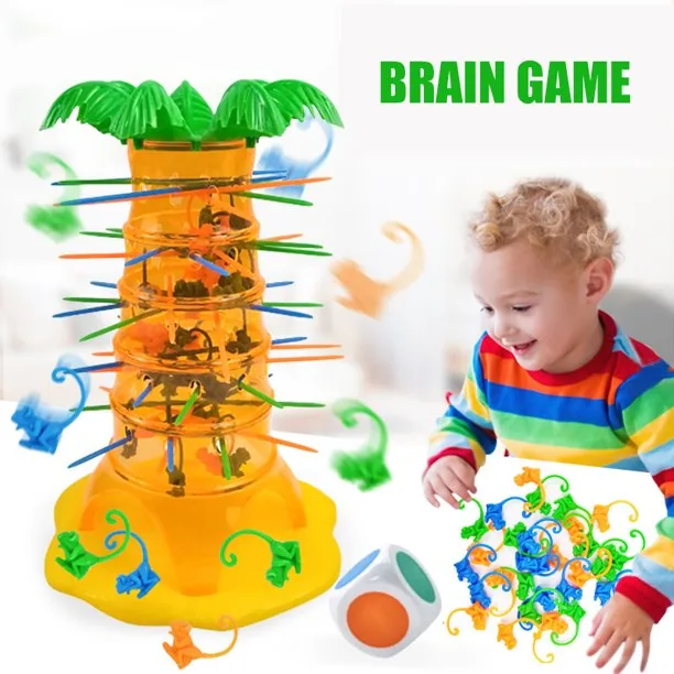 Mini Crazy Flipping Monkey Climbing Tower Game - Image 8