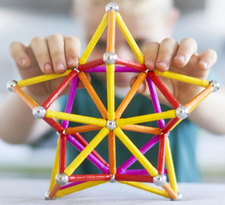 Creativity Building Magnetic Stick Set - Image 2