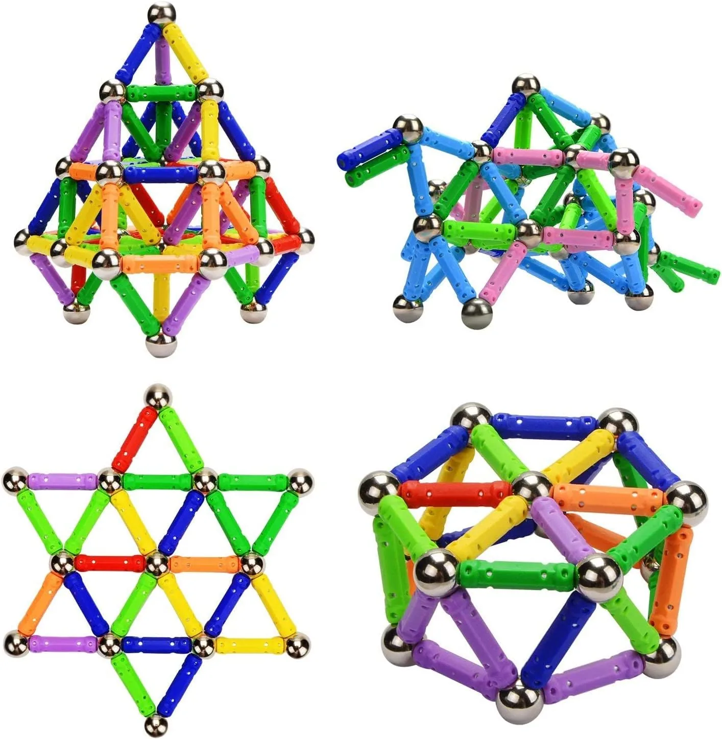 Creativity Building Magnetic Stick Set - Image 3