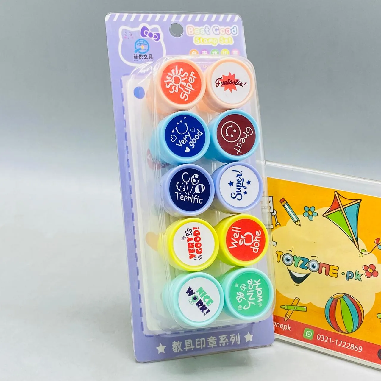 Creativity DIY Stamp 10Pcs - Image 2