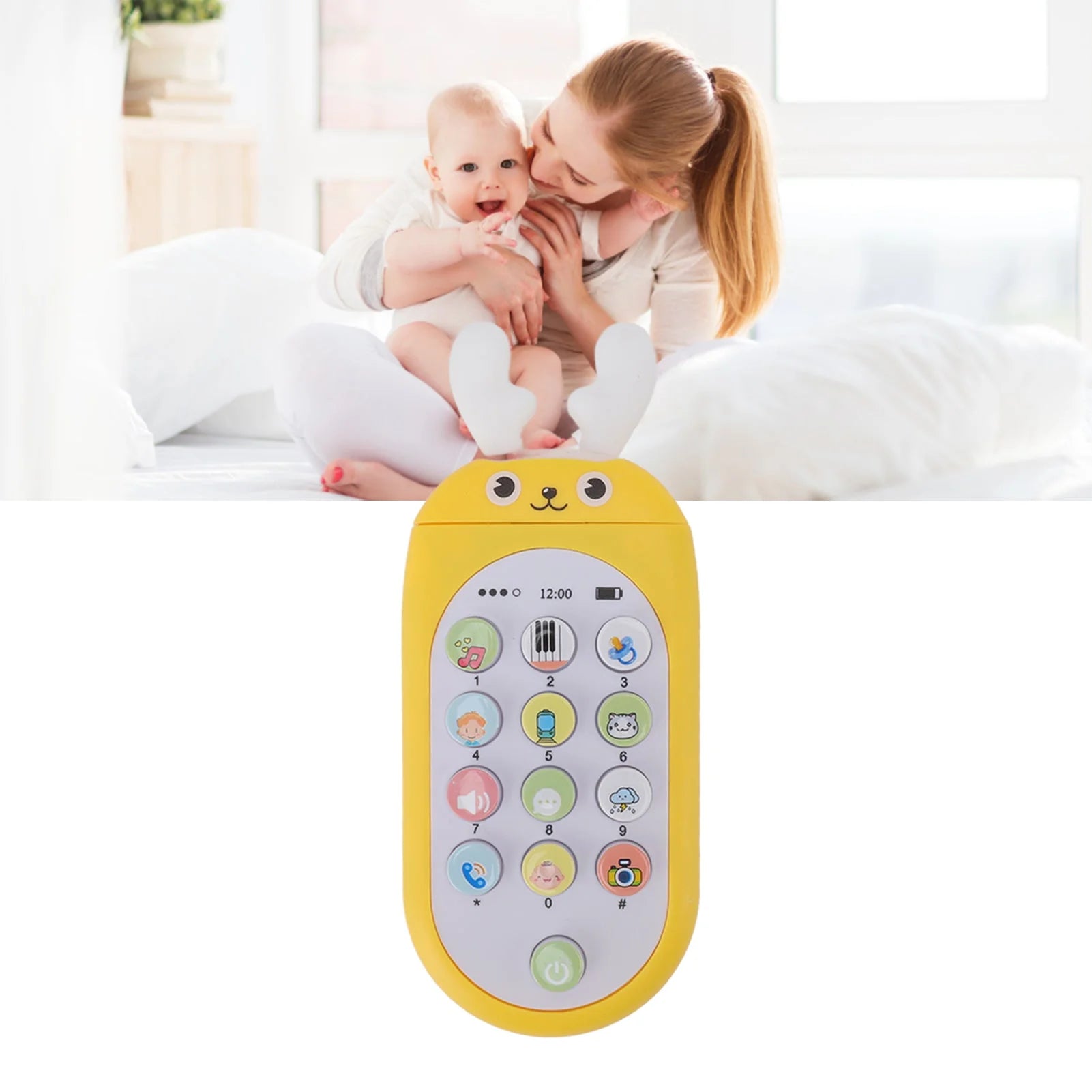 Cute Animal Shape Musical Phone - Image 2