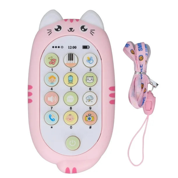 Cute Animal Shape Musical Phone - Image 4