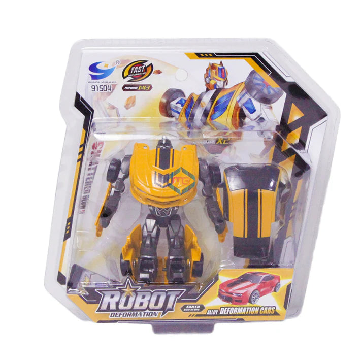 Deformation Die Cast Robot Convertible Car - Image 2