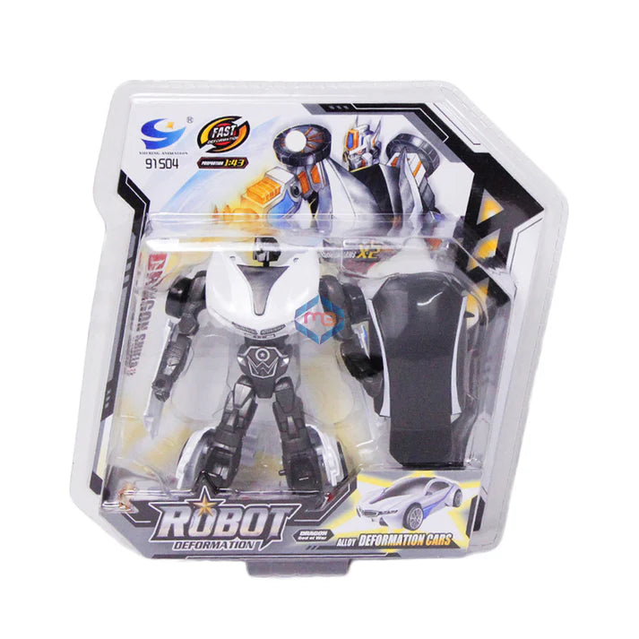 Deformation Die Cast Robot Convertible Car - Image 3