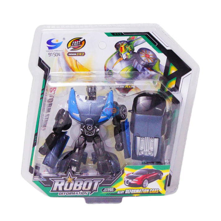 Deformation Die Cast Robot Convertible Car - Image 4