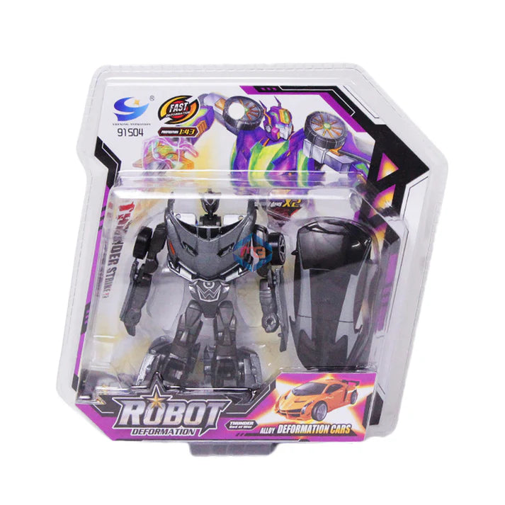 Deformation Die Cast Robot Convertible Car - Image 5
