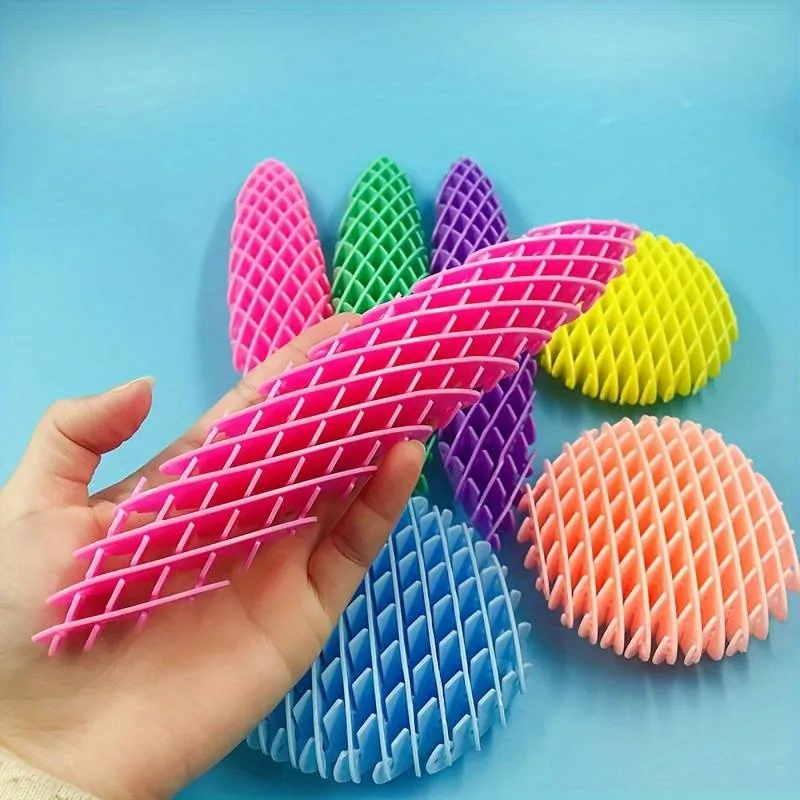 DIY Stretchable Deformation Worm Fidget - Pack Of 2 - Image 3