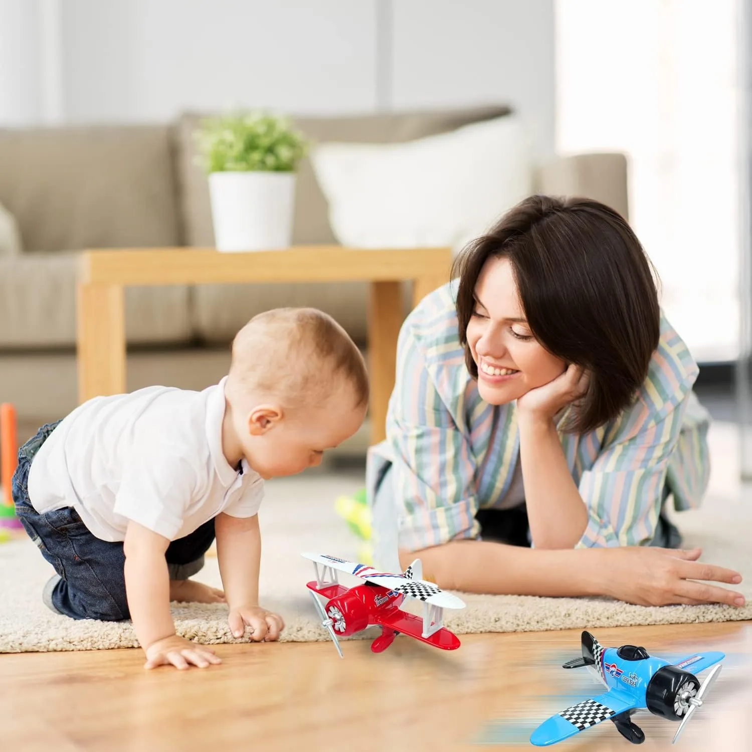Diecast Pull Back Airplane - Image 3