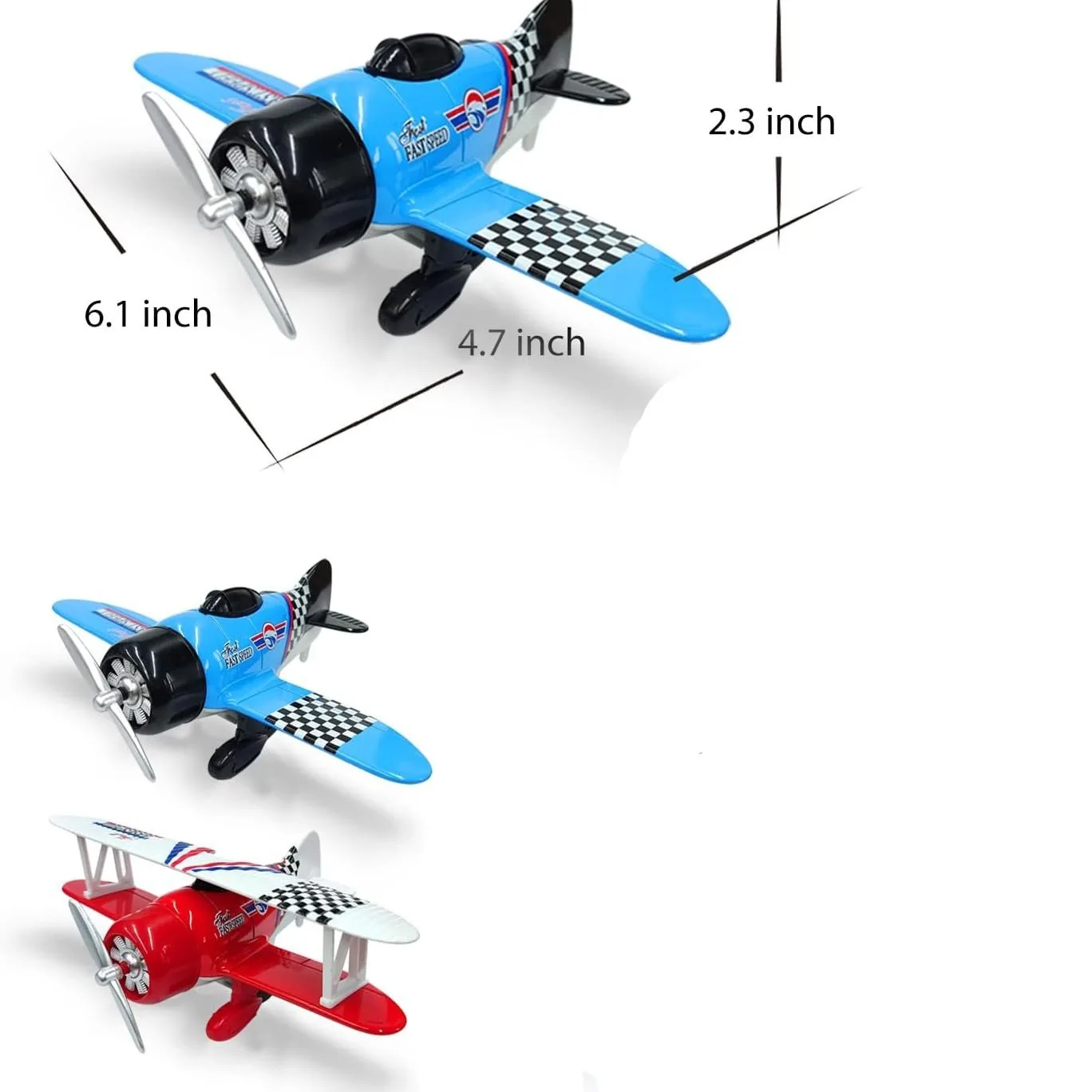 Diecast Pull Back Airplane - Image 7
