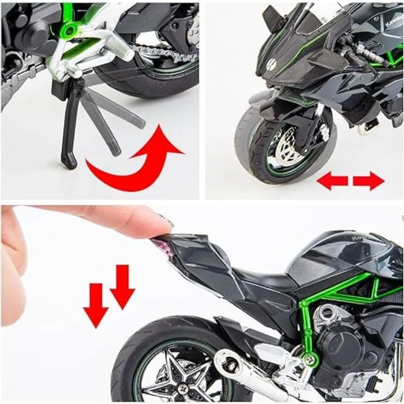 Diecast Metal Bike - Image 4