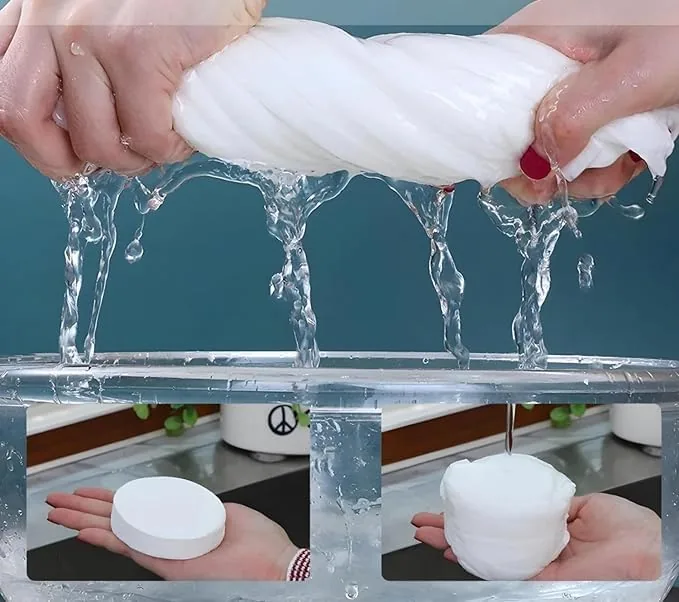 Disposable Cotton Compressed Bath Towel - Image 3