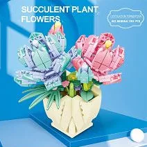 DIY Flowers Plant Block (293 Pcs) - Image 3