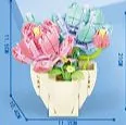 DIY Flowers Plant Block (293 Pcs) - Image 6
