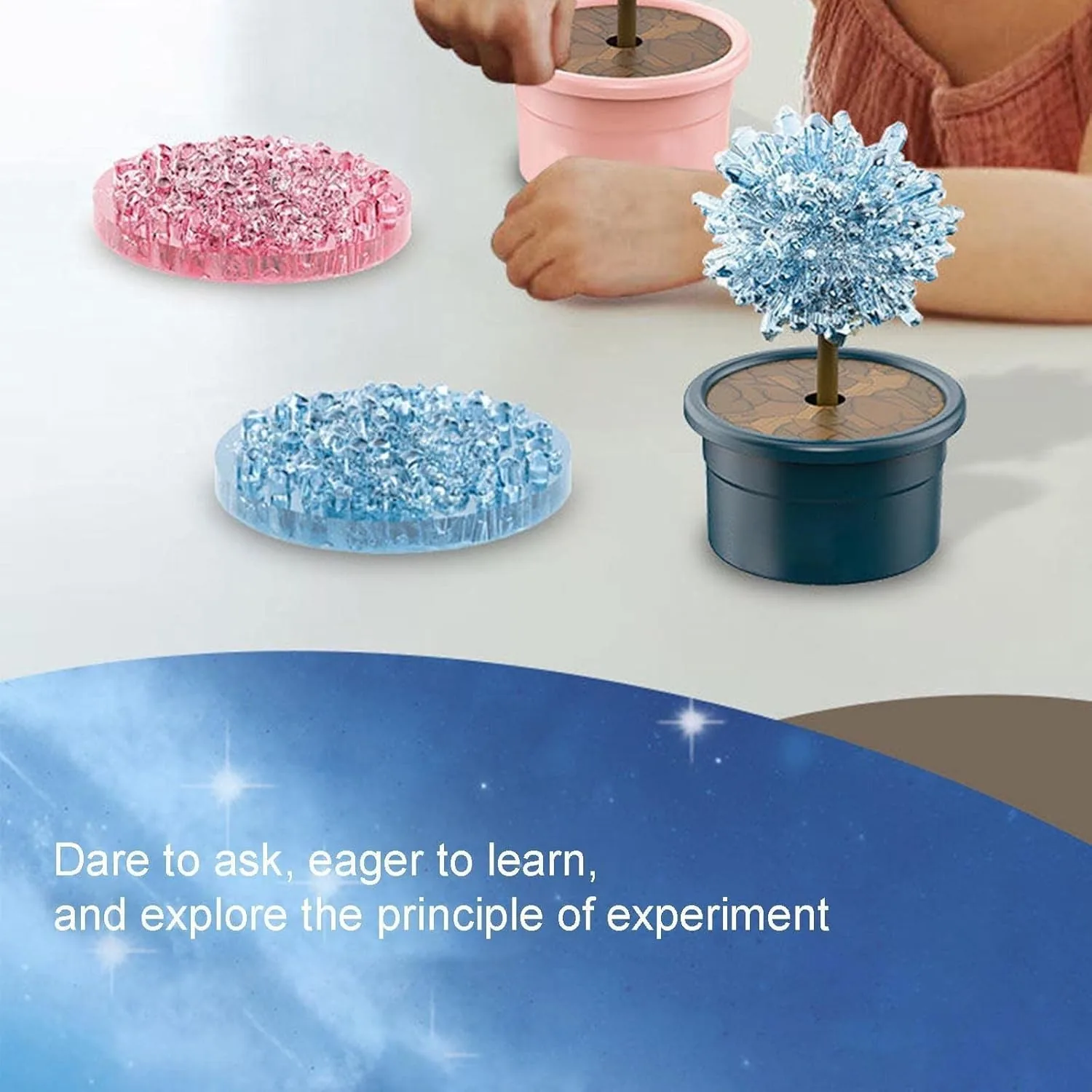 DIY Scientific Creative Crystal Flower - Image 3