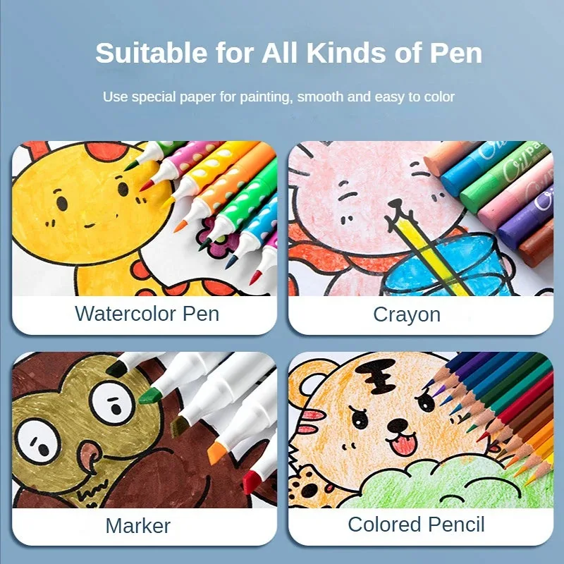 DIY Scrolling Drawing Roll Graffiti Coloring Paper - Image 3