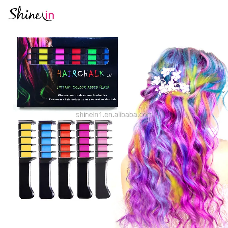 DIY Temporary Hair Chalk Comb - Image 2