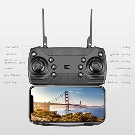 DM97 Poldable Drone With HD Camera - Image 3