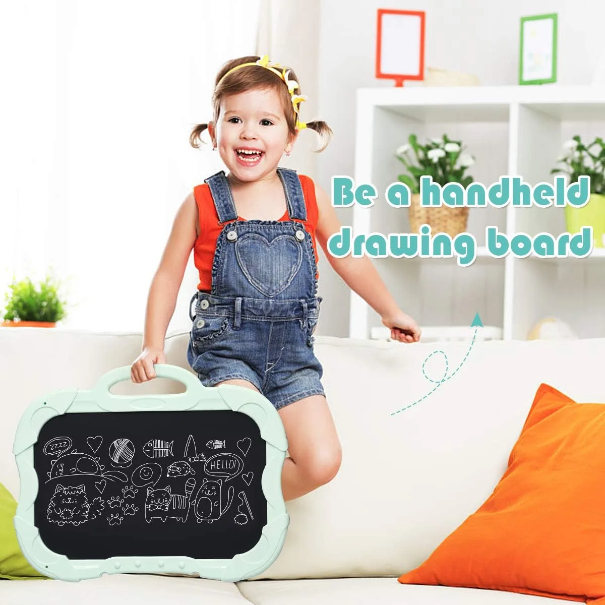 Double Sided Chalkboard And Whiteboard - Image 2