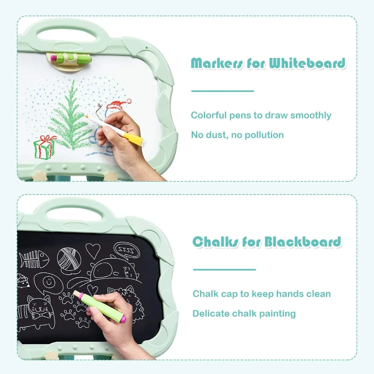 Double Sided Chalkboard And Whiteboard - Image 9