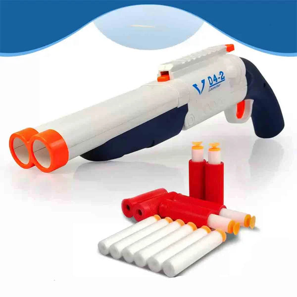 Double Tube Soft Bullet Long Distance Shooting Gun - Image 12