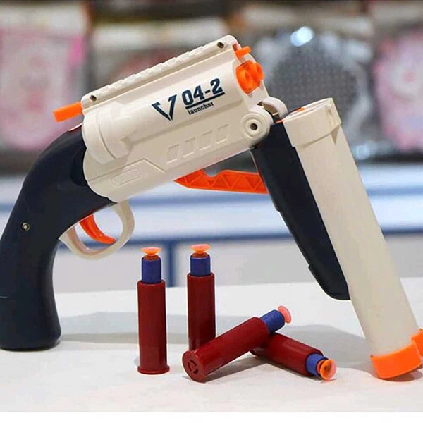 Double Tube Soft Bullet Long Distance Shooting Gun - Image 9