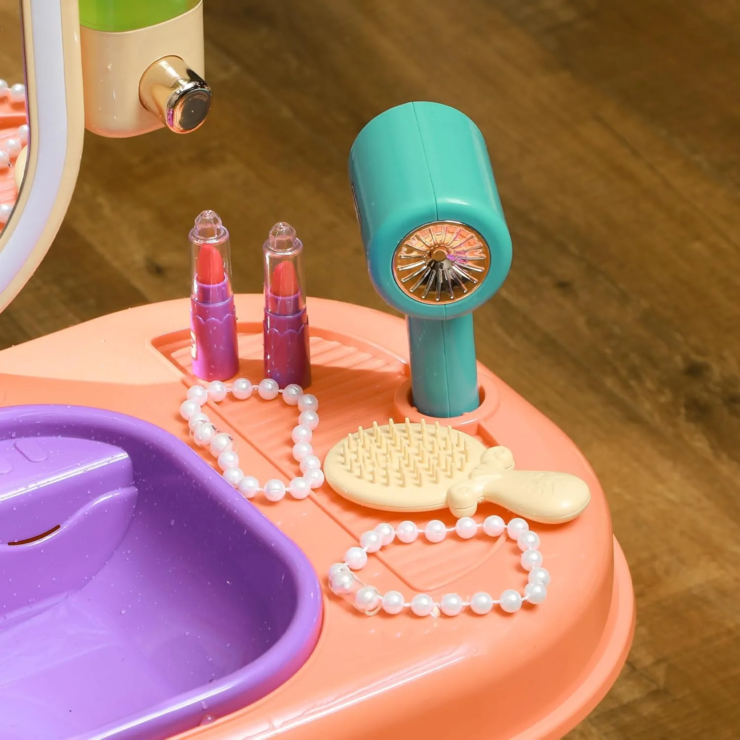 Dressing Table With Mirror Light And Music - Image 2