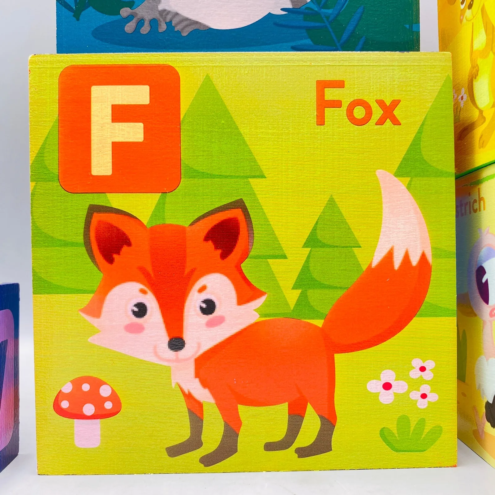 Educational Wood Letter Boxes - Image 3