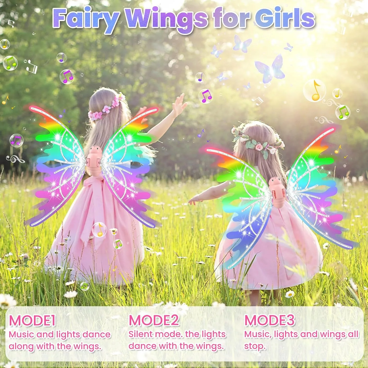 Electric Fairy Wings Light And Sound - Image 5