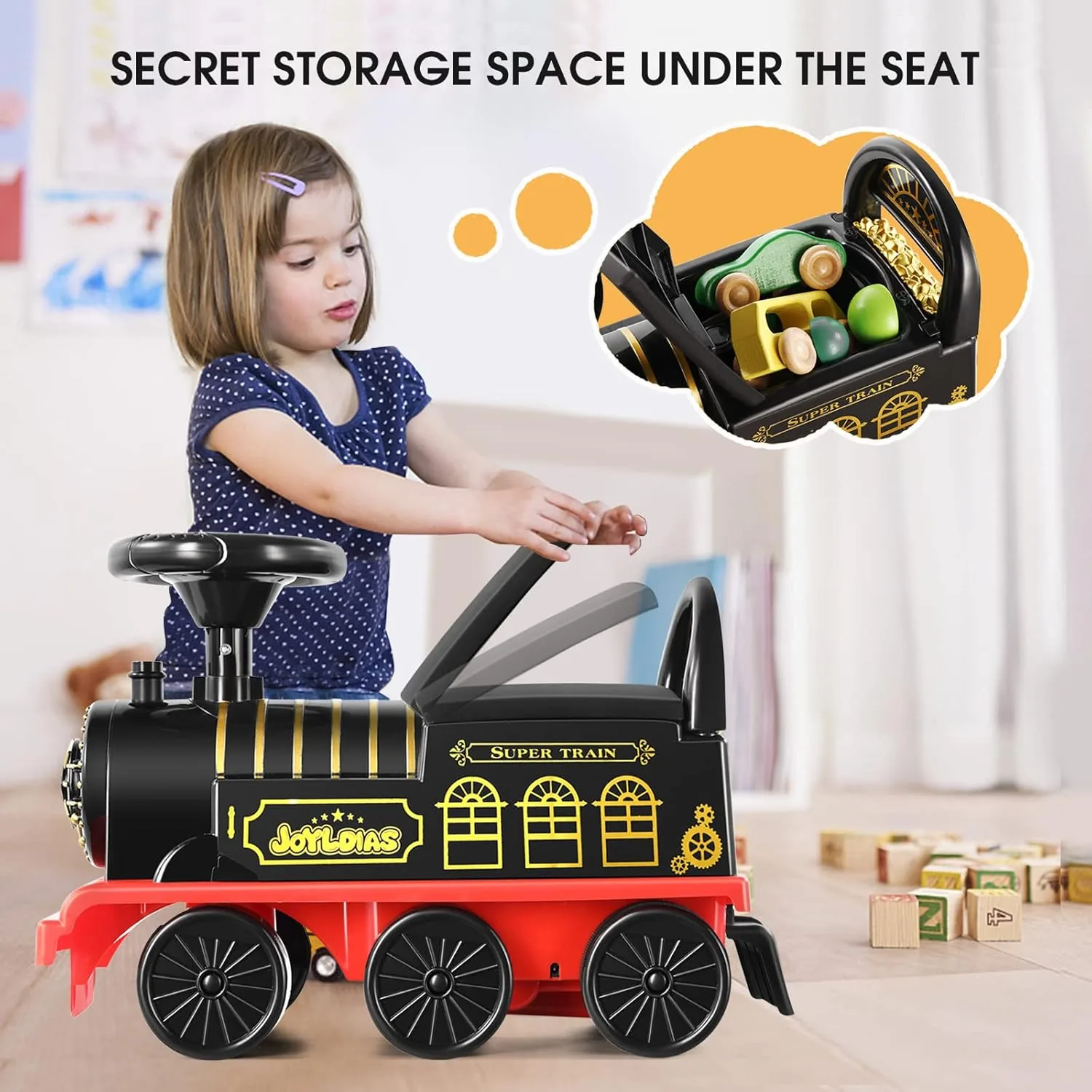 Electric Ride On Train with Track Set - Image 7