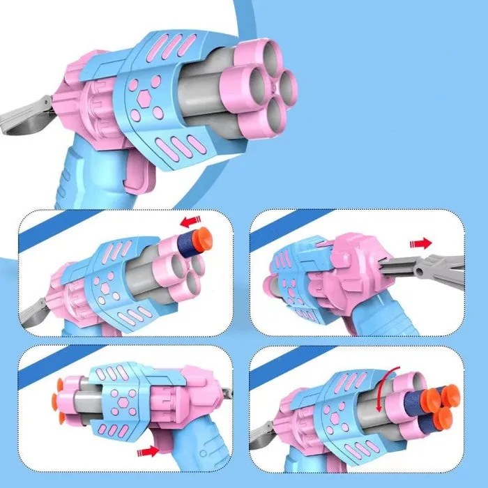 EVA Soft Bullet Indoor Shooting Gun (Free 4 Bullets) - Image 2